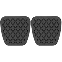 Mioloe Cubierta de Goma de la Almohadilla del Pedal del Embrague de Freno 2pcs para Honda Civic Accord CR-V Prelude…